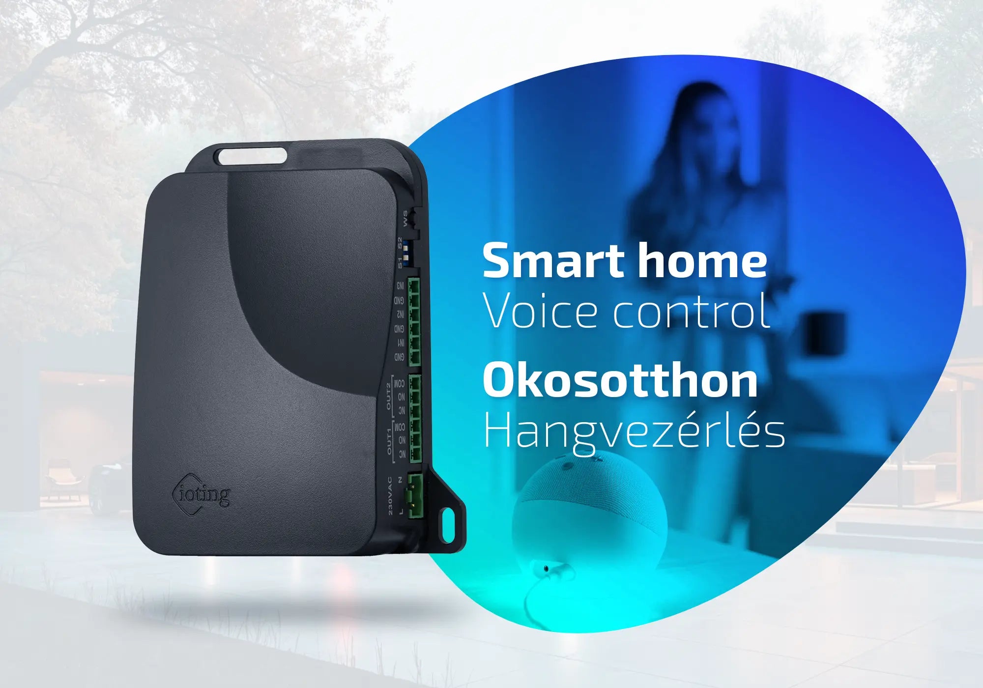 OPEN.ioting 230VAC okos kapunyitó