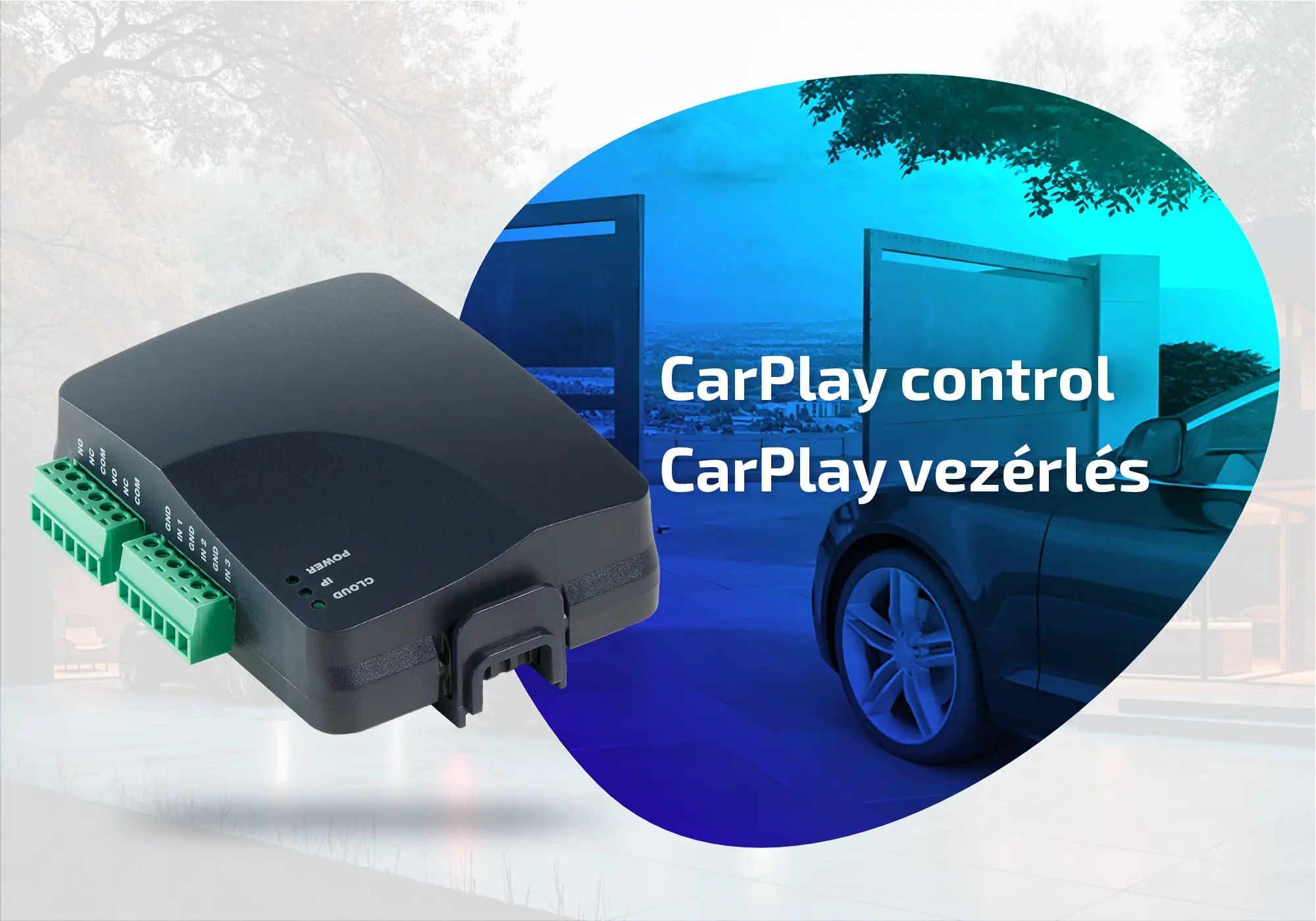 OPEN.ioting POWER 12-24V okos kapunyitó