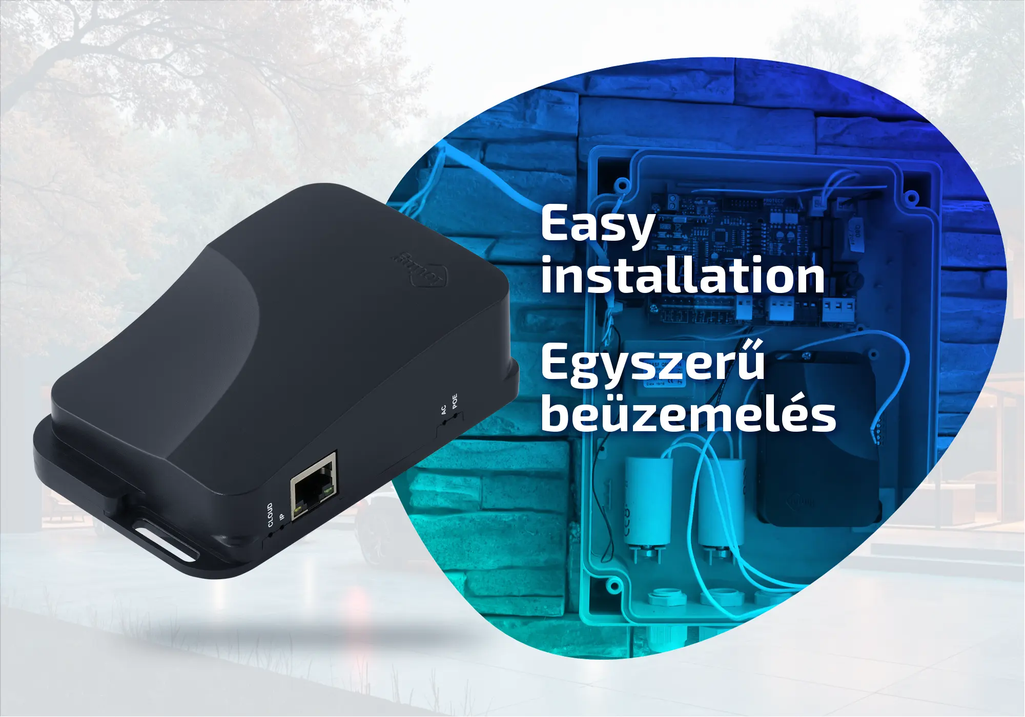 OPEN.ioting 230VAC okos kapunyitó