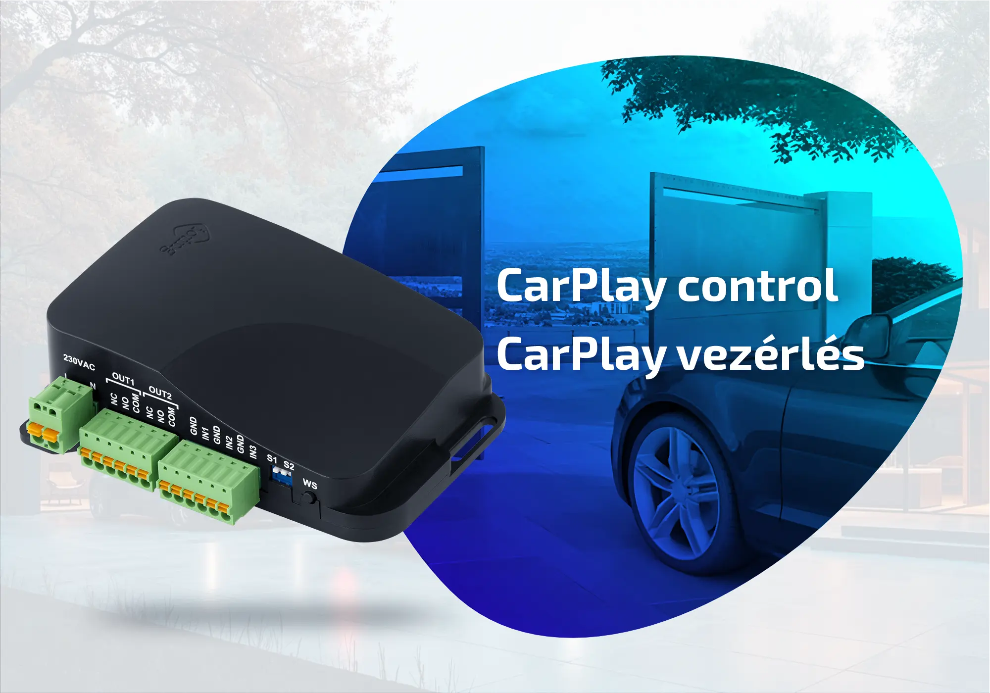 OPEN.ioting 230VAC okos kapunyitó